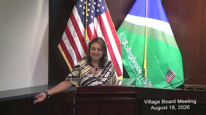 Village Board Meeting August 18, 2026