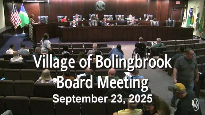 Thumbnail image for Village Board Meeting Sept 23, 2025