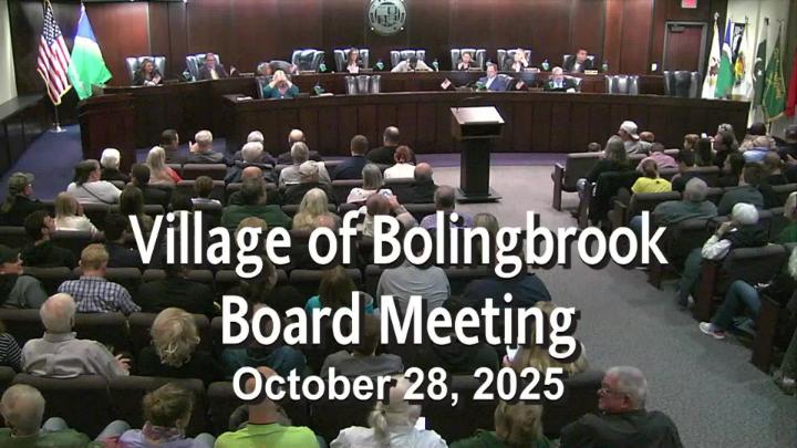 Thumbnail image for Village Board Meeting October 28,2025