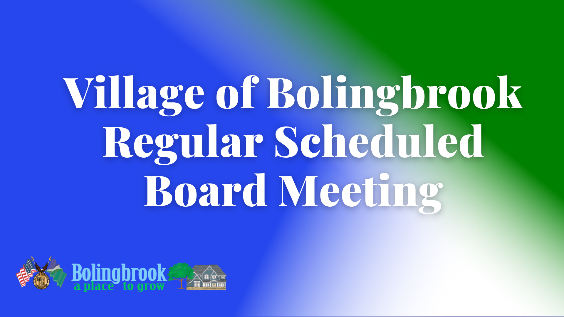 Village Board Meeting - LIVE