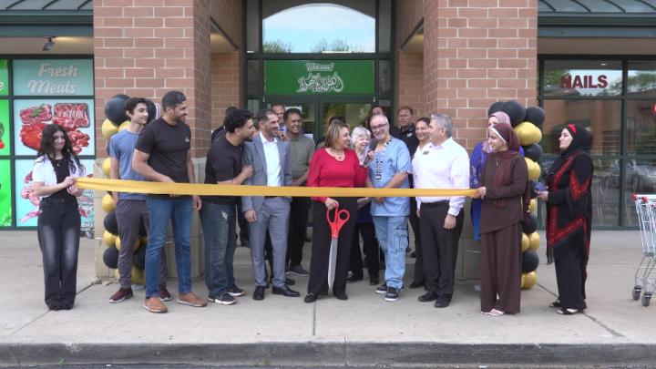 Mediterranean Grocry Store- (Mideastern Mart) ribbon cutting